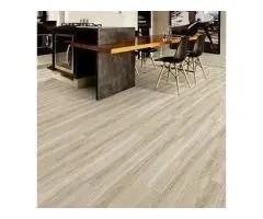 Waterproof vinyl sheet flooring