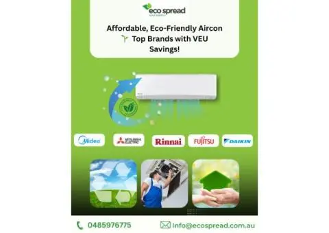 Affordable, Eco-Friendly Aircon Installation in Melbourne & Beyond!