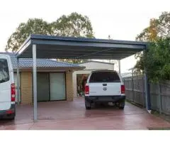 Four Car Skillion Roof Carport in Gold Coast – Strong & Stylish
