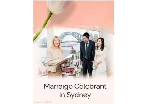 Finding the Perfect Marriage Celebrant in Sydney
