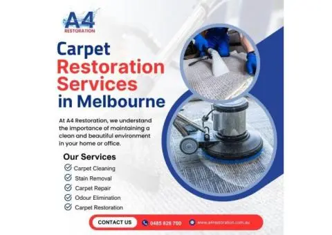 Carpet Restoration in Melbourne