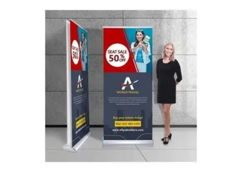 Pull Up Banners – Eye-Catching and Portable Advertising Solutions