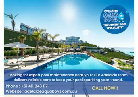 Pool Cleaning Services & Pool Supplies in Adelaide | Adelaide Aqua Boys