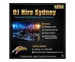 DJ Hire Sydney – Make Your Event Unforgettable! CR Lighting & Audio