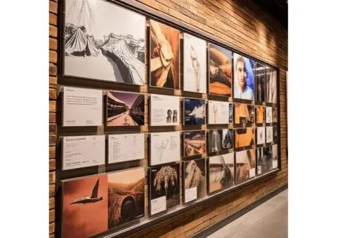 Display walls at Fabricated: The ultimate backdrop