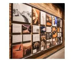 Display walls at Fabricated: The ultimate backdrop