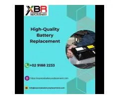 High-quality battery replacement