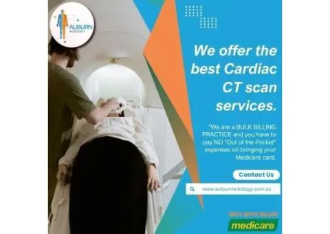 We offer the best Cardiac CT scan services at Crystal Radiology in Auburn. (02) 8315 8292