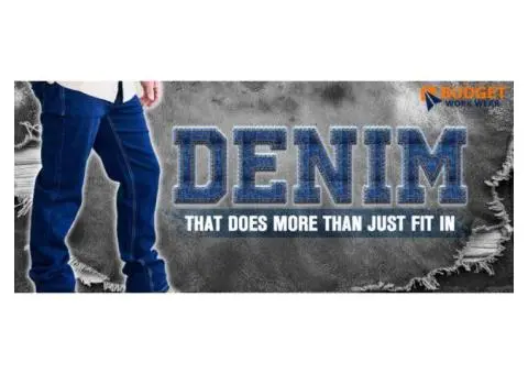 DENIM THAT DOES MORE THAN JUST FIT IN
