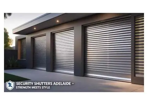 Premium Security Shutters Adelaide – Protect Your Home in Style