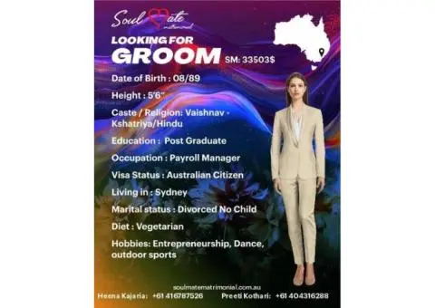 Indian Grooms in Australia – Trusted Matches for a Meaningful Marriage