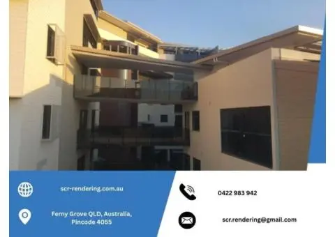 Exclusive Commercial Rendering in Brisbane by 5 Star Rated Tradesmen