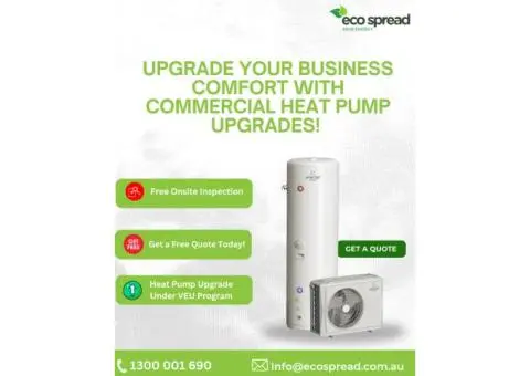 Commercial Heat Pump Installation Melbourne – Ecospread Experts
