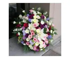 Express your sympathy with graceful funeral flowers