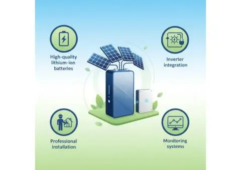 Buy Solar Battery System Reliable Energy Storage