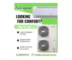 Ecospread Melbourne – Expert Aircon Installation for Year-Round Comfort!