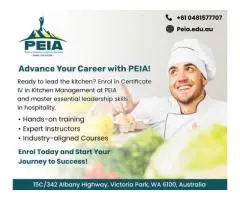 Unlock Certificate IV in Kitchen Management at PEIA