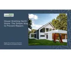 How Regular House Washing on the North Shore Helps Avoid Expensive Repairs