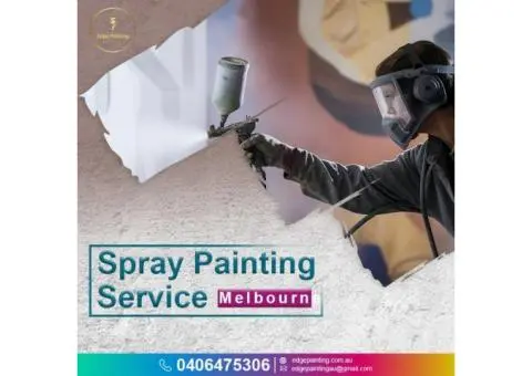 Achieve a Smooth Finish and Quick Coverage through Spray Painting Service