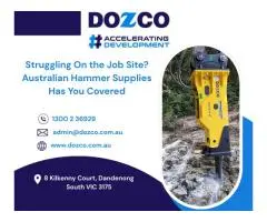 Struggling On the Job Site? Australian Hammer Supplies Has You Covered