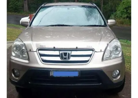 2006 HONDA CR-V (4x4) SPORT 5 SP AUTOMATIC 4D WAGON