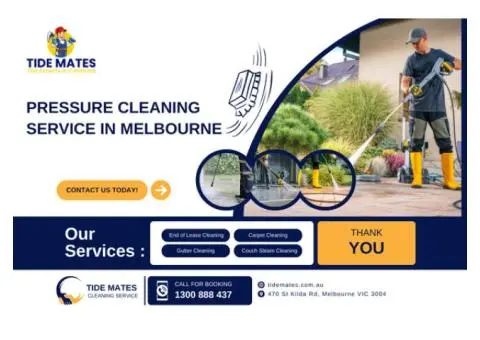 Professional Pressure Cleaning Service in Melbourne – Tide Mates