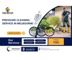 Professional Pressure Cleaning Service in Melbourne – Tide Mates