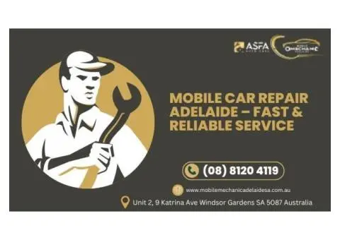 Mobile Car Repair Adelaide – Fast & Reliable Service