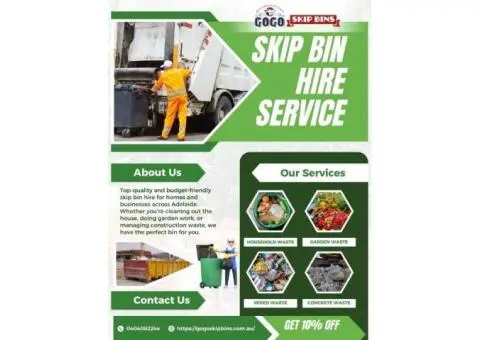 Hire a Mixed Heavy Waste Skip Bin for Your Kitchen | GoGo Skip Bins