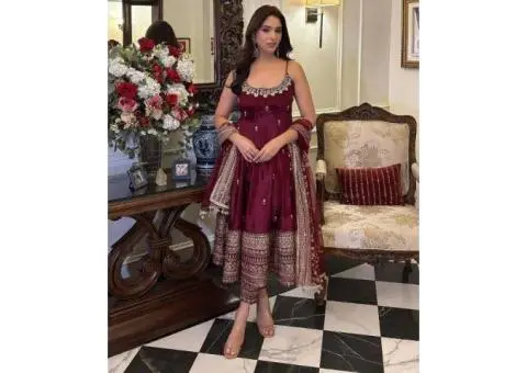 Diwali Glow in Anarkali – Designer Suits Now at Mirraw