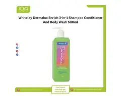 Whiteley Dermalux Enrich 3-in-1 Shampoo Conditioner And Body Wash 500ml - Joya Medical Supplies