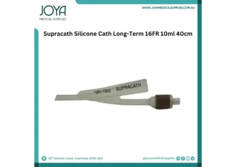 Supracath Silicone Cath Long-Term 16FR 10ml 40cm - Joya Medical Supplies