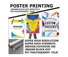 Poster Printing – Eye-Catching Designs for Every Purpose