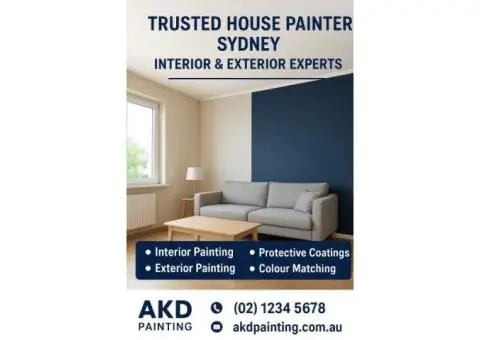 Trusted House Painter Sydney – Interior & Exterior Experts