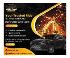 Affordable taxi Geelong to Melbourne at Geelong Cabs Booking