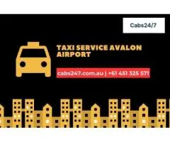 Taxi Service Avalon Airport - Cabs24/7