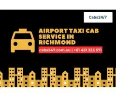 24/7 Airport Taxi Service Richmond | On-time Arrival