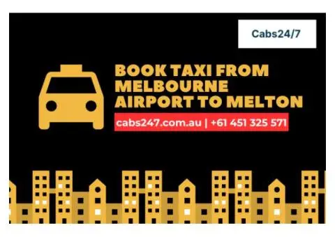 24/7 Taxi Service Melton Airport | Premium Transfers in Melton, Victoria