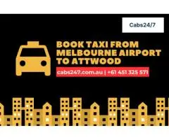 24/7 Taxi Service Attwood Airport | Premium Transfers in Attwood, Victoria