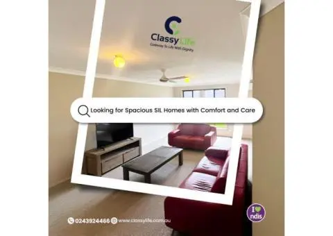 SIL providers Newcastle | NDIS Providers Central Coast | Classy Life