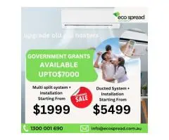 Upgrade to Energy-Efficient Aircon with EcoSpread
