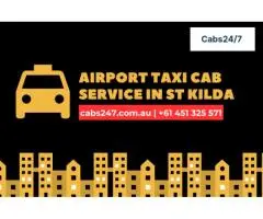 24/7 Airport Taxi Service St Kilda | On-time Arrival