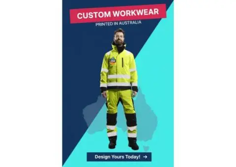 Custom printed workwear inaustralia