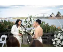 Celebrant wedding ceremony