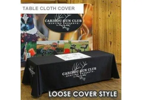 Premium Table Cloth – Perfect for Restaurants, Exhibitions, and Parties
