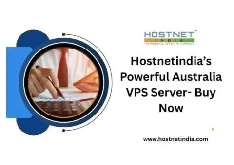 Hostnetindia’s Powerful Australia VPS Server- Buy Now