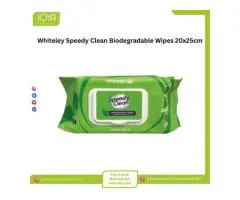 Whiteley Speedy Clean Biodegradable Wipes 20x25cm - Joya Medical Supplies
