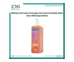 Whiteley Dermalux Everyday Use Hand And Body Wash Ultra-Mild Soap 500ml - Joya Medical Supplies