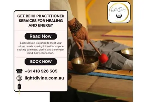 Get Reiki Practitioner Services for Healing and Energy