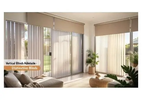 Custom Vertical Blinds Adelaide – Stylish & Affordable SA Blinds